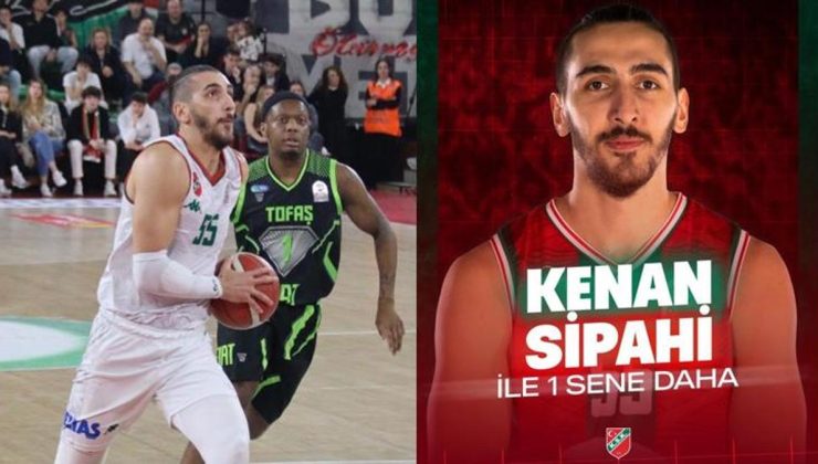 Kenan Sipahi, bir yıl daha Karşıyaka’da