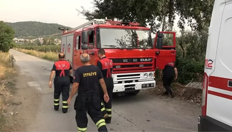 Yalova’yı karıştıran olay! "Uçak düştü" denildi, gerçek bambaşka çıktı