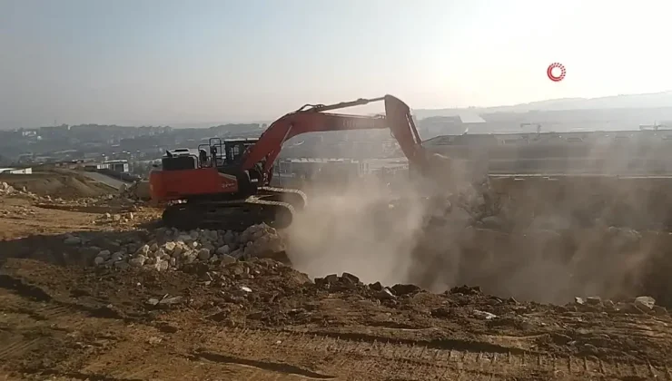 Yalova’da Çöken Hastane Yolunun Yeniden Yapım Çalışmaları Başladı